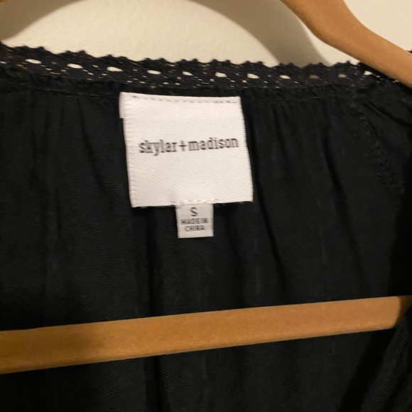 Black Leopard Print Mini Dress, Size small - Picture 4 of 6